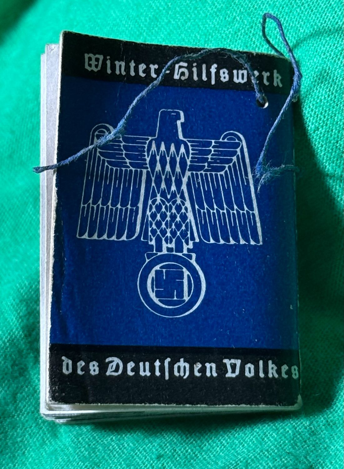FACEBOOK AUCTION - German WHW Adolf Booklet - Der Fuhrer und Sein Volk, Hoffmann Photos, Winter Relief.