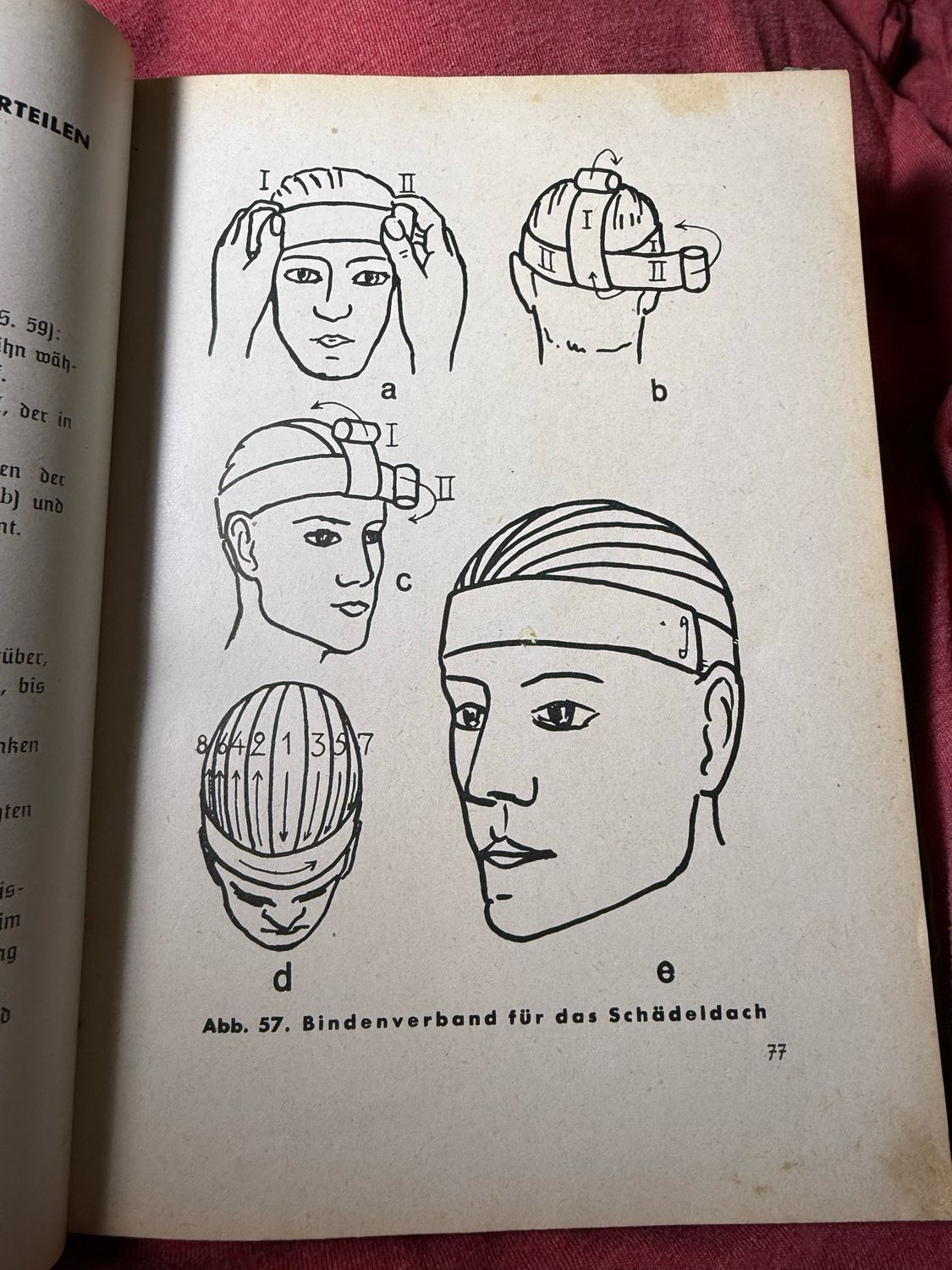 FACEBOOK AUCTION - German WW2 DRK Official Textbook on First Aid 1940 Illustrated, Forward by Interior Minister Wilhelm Frick and 2 Forwards By SS Brigadefuhrer Dr Grawitz *