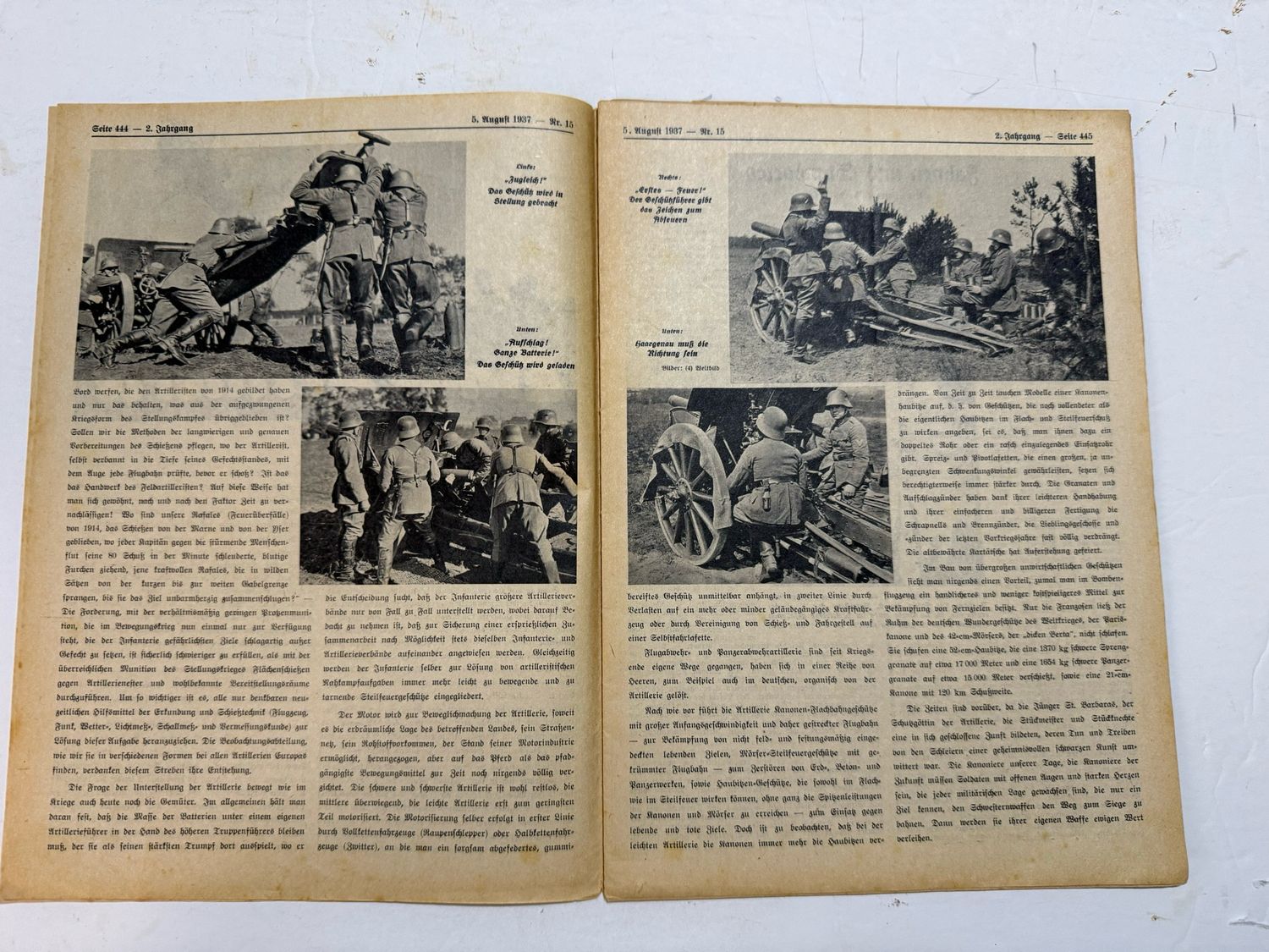 Z FACEBOOK AUCTION - Rare German Soldatenbund NS Reichskriegerbund Veteran&#39;s Magazine 1937 NSRKB