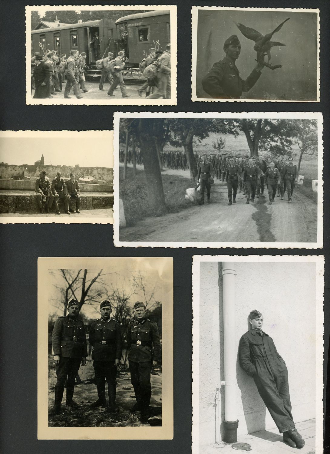 Z FACEBOOK AUCTION - Lot of 25 German WW2 Photos - Portraits, Groups, Army Luftwaffe, RAD, Medals, Visor Caps &amp; More!