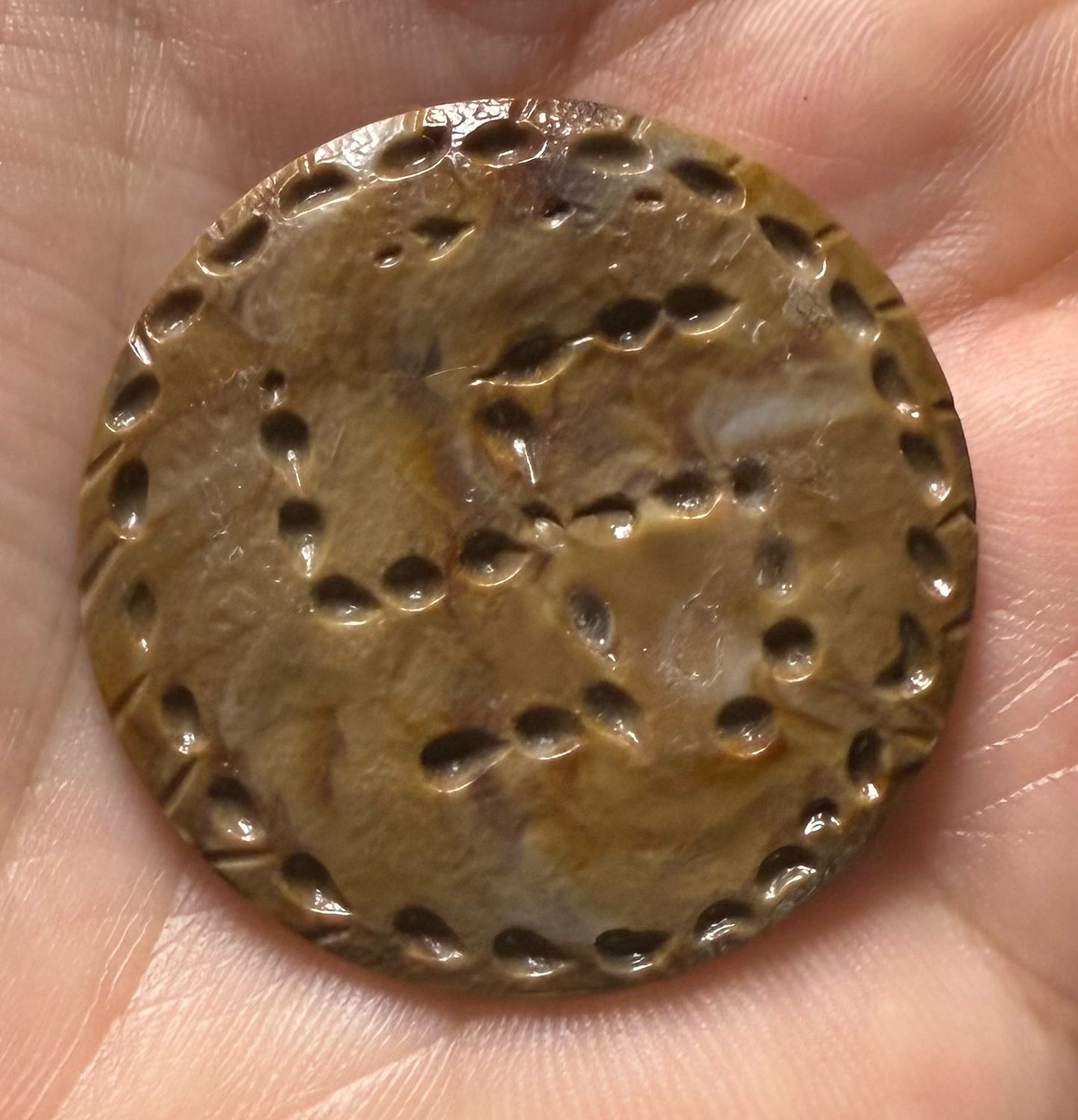 FACEBOOK AUCTION - German WHW Winter Relief Pin Badge - Hakenkreuz Swaz Shield