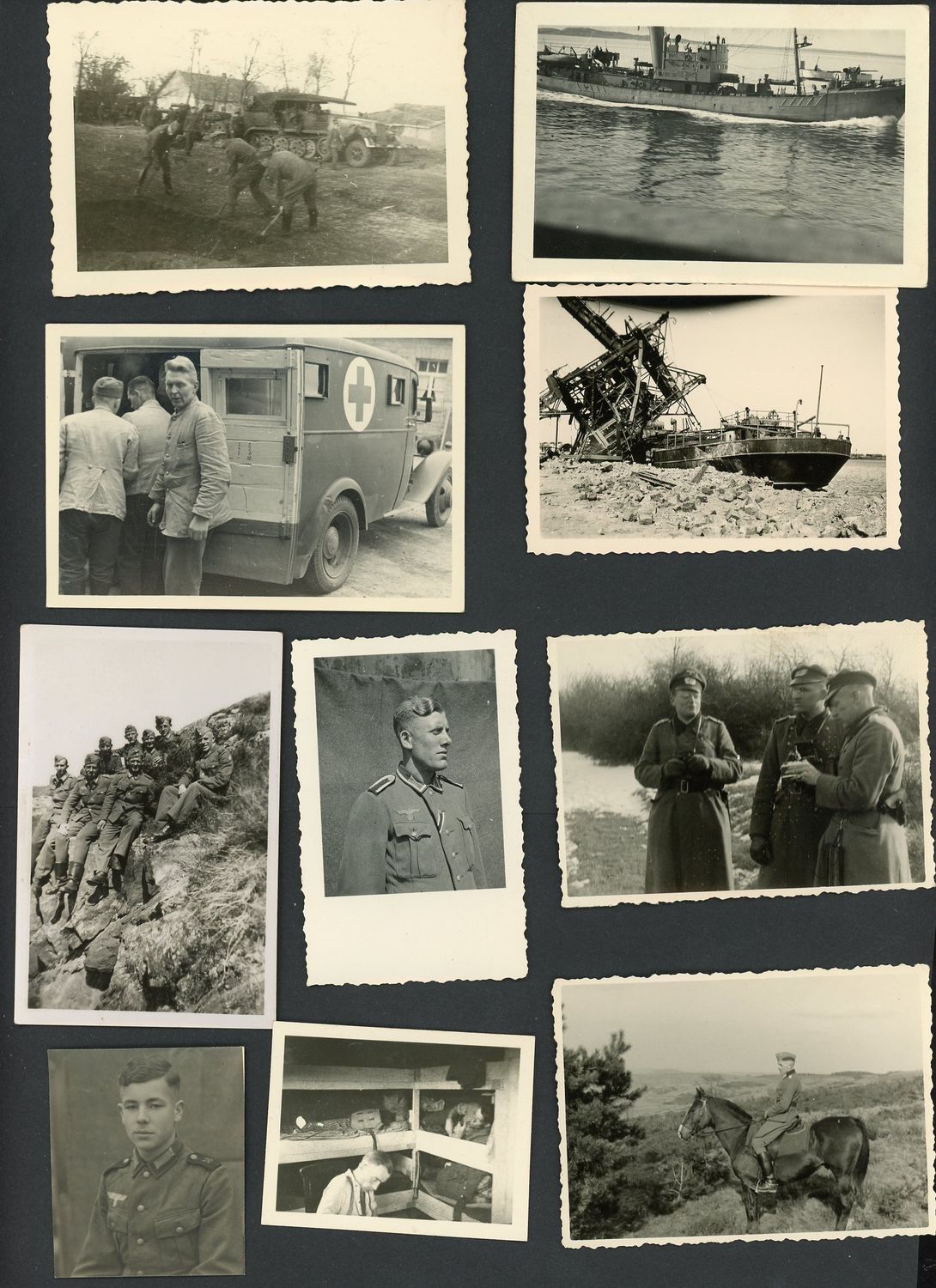 FACEBOOK AUCTION - Lot of 35 German WW2 Photos