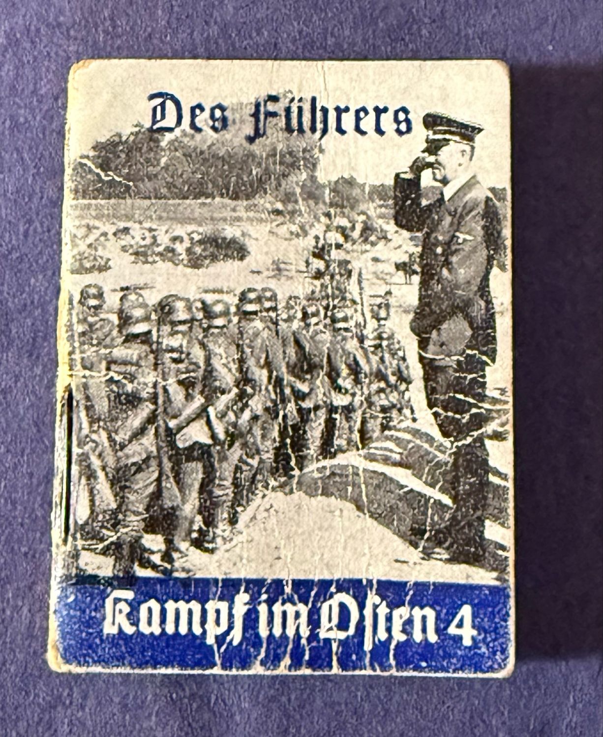 FACEBOOK AUCTION - WHW Mini Book Adolf H!tler&#39;s War In The East Volume 4 - Images of Leaders, Dead, Field &amp; More