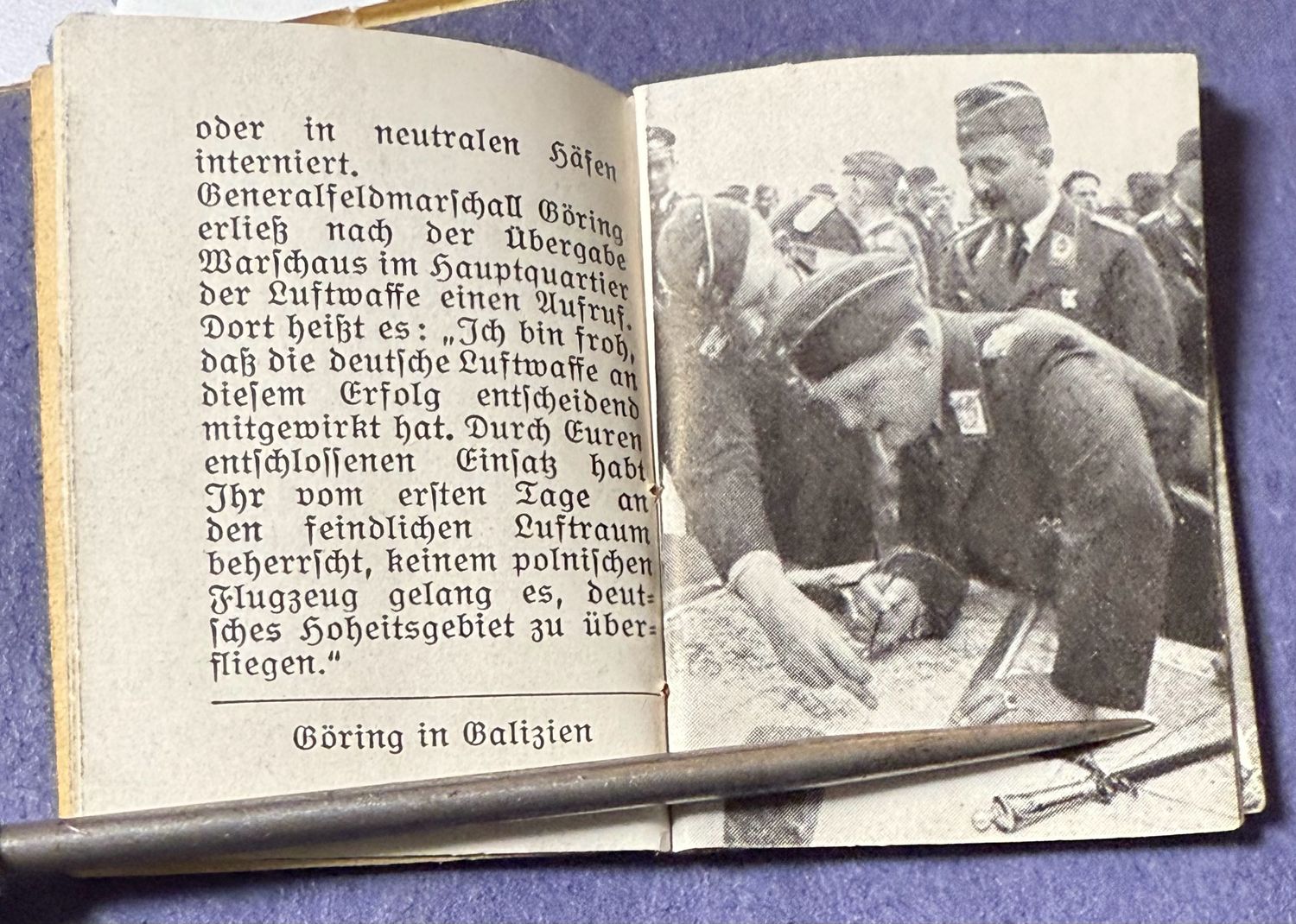 FACEBOOK AUCTION - WHW Mini Book Adolf H!tler&#39;s War In The East Volume 4 - Images of Leaders, Dead, Field &amp; More