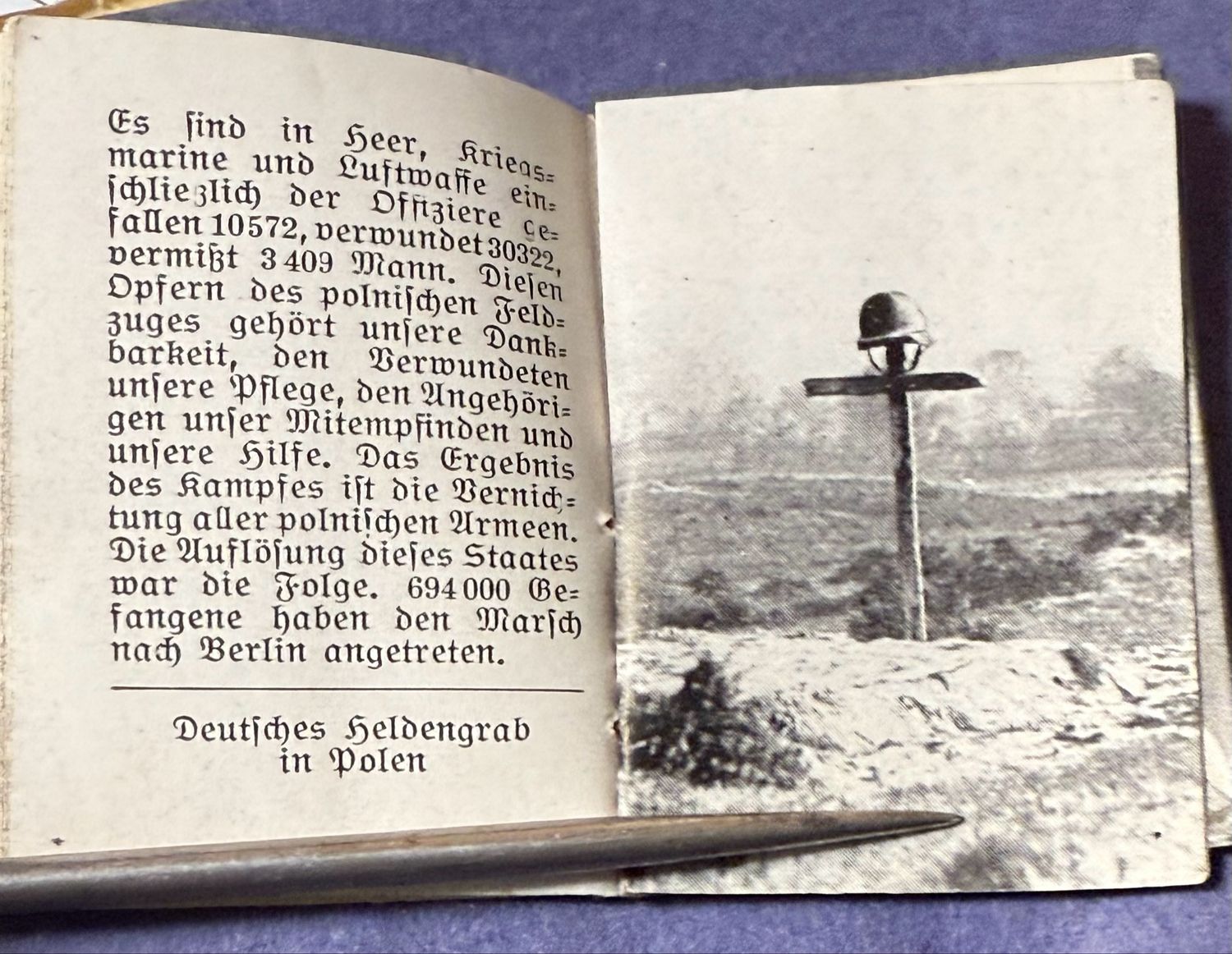 FACEBOOK AUCTION - WHW Mini Book Adolf H!tler&#39;s War In The East Volume 4 - Images of Leaders, Dead, Field &amp; More