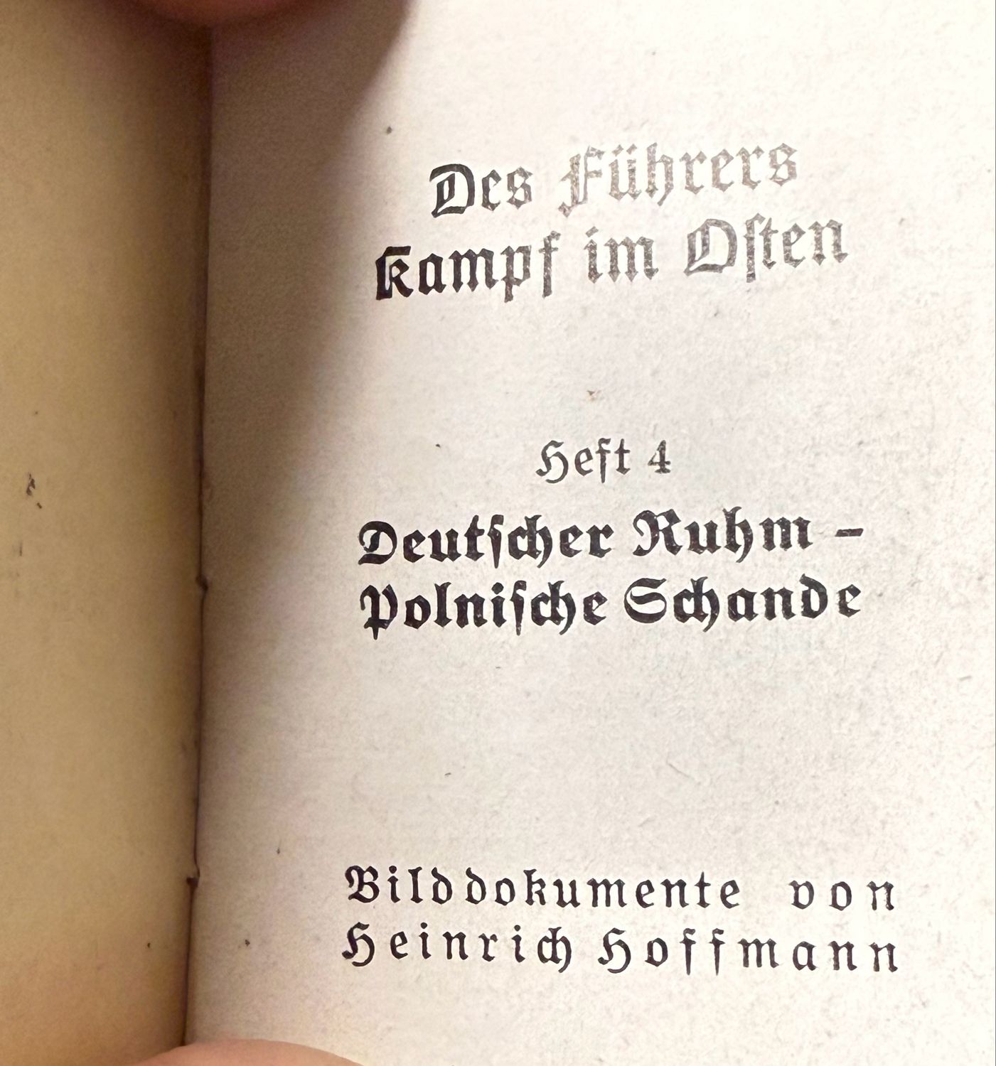 FACEBOOK AUCTION - WHW Mini Book Adolf H!tler&#39;s War In The East Volume 4 - Images of Leaders, Dead, Field &amp; More