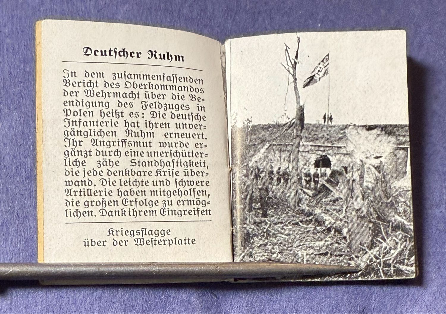 FACEBOOK AUCTION - WHW Mini Book Adolf H!tler&#39;s War In The East Volume 4 - Images of Leaders, Dead, Field &amp; More