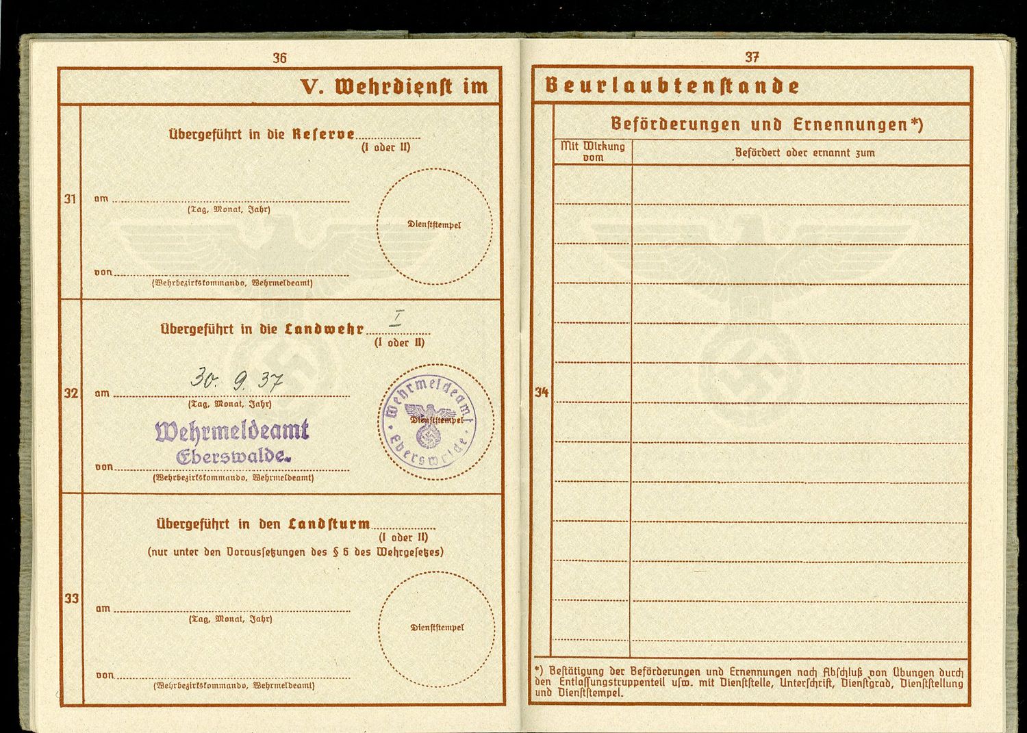FACEBOOK AUCTION - German WW2 Wehrpass, 2nd Pattern, Walter Streupel, B*