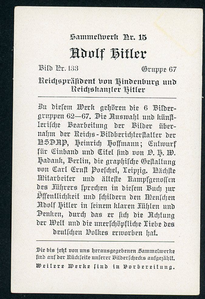 FACEBOOK AUCTION - German 3rd Reich Photo - Adolf H!tler And The Frail Reichsprasident Paul von Hindenburg