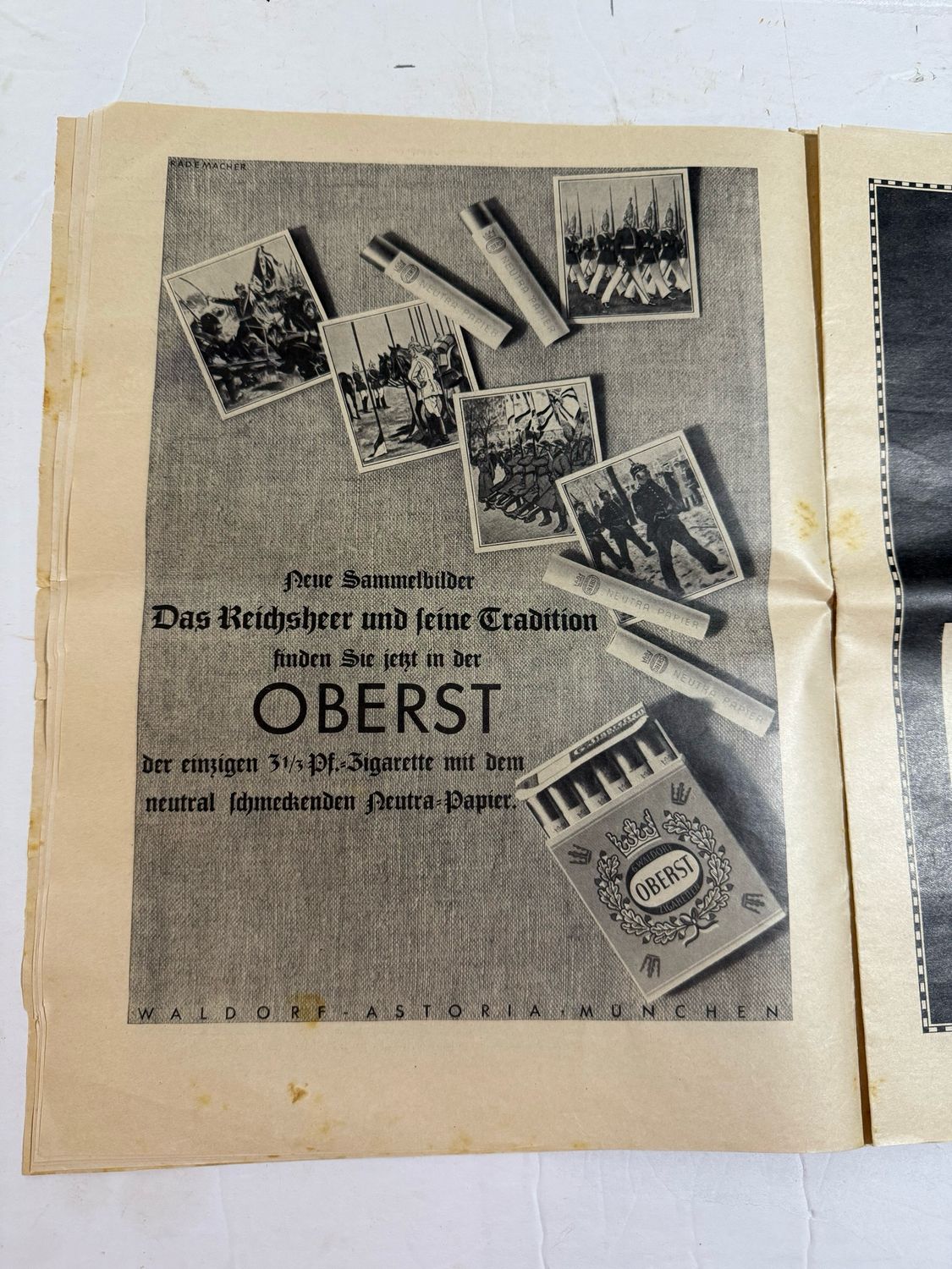 FACEBOOK AUCTION - March 1934 illustrated Observer Magazine - Images of Adolf, Himmler, Flags, Great Advertisements, Cars, SA Men &amp; More!