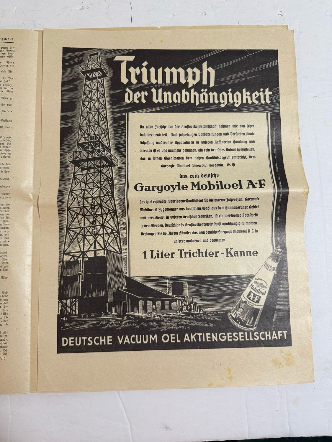 FACEBOOK AUCTION - March 1934 illustrated Observer Magazine - Images of Adolf, Himmler, Flags, Great Advertisements, Cars, SA Men &amp; More!