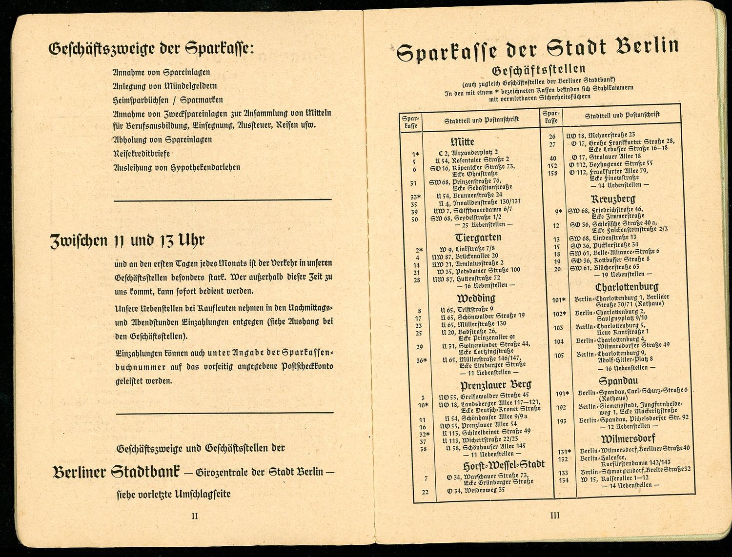 FACEBOOK AUCTION - WW2 Sparkasse Berlin Bank Savings Account Book, Used From 1944 Through 1949, Includes Security Card To Withdraw Funds