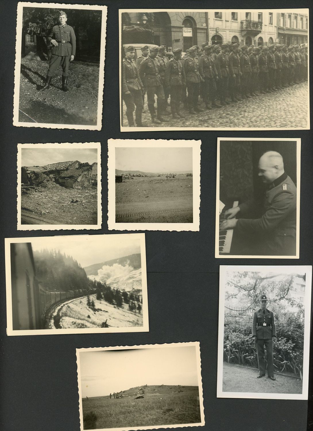 FACEBOOK AUCTION - Lot of 25 German WW2 Photos - Army, Luftwaffe, Kriegsmarine Coastal Artillery Soldiers