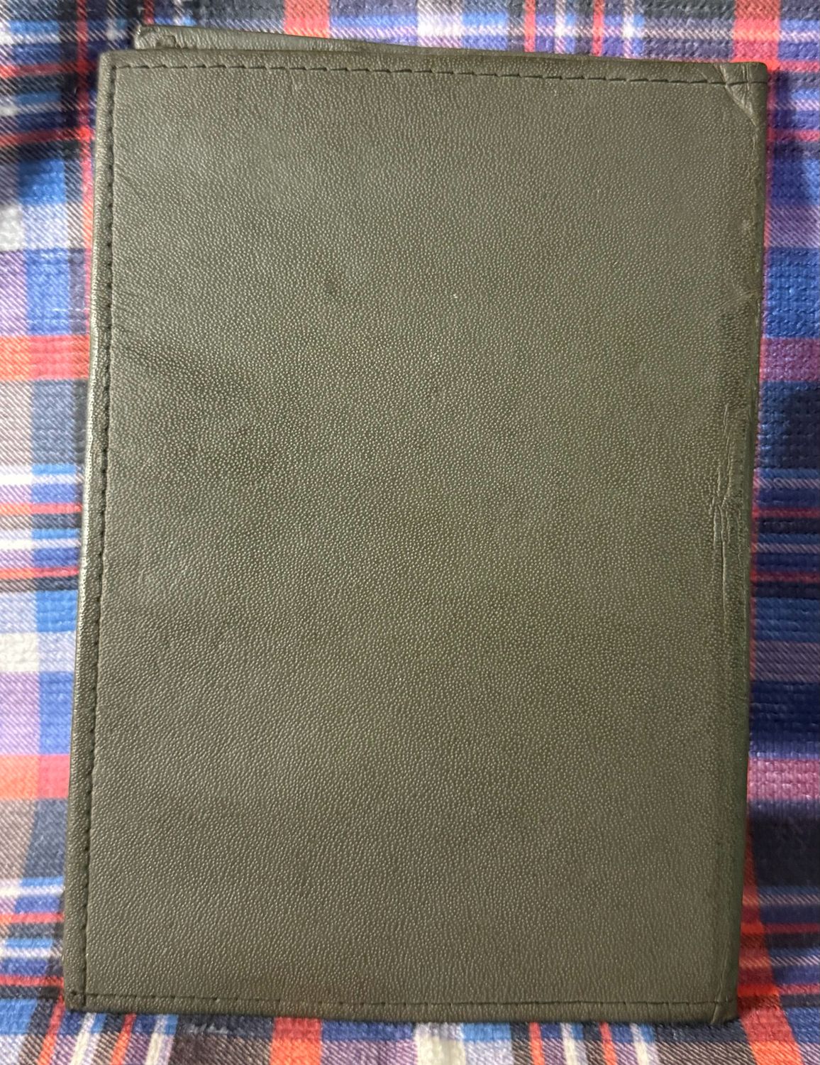 Z FACEBOOK AUCTION - Rare German Deutsches Reich Soldbuch Cover To Protect Soldier&#39;s Soldbuch, Eagle/Swaz On Front