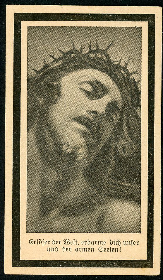 FACEBOOK AUCTION - German WW2 Death Card 18 Year Old Soldier Erich Binder Killed in Lubben District Germany February 1945