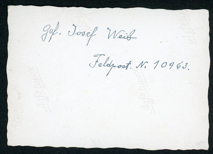 FACEBOOK AUCTION - German WW2 Photo - Soldier On Motorcycle with Sidecar Winter Snow + Feldpost Number Written on Back!