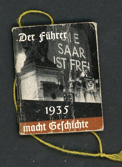 Z Adolf H!tler Mini Photo Booklet - Der Fuhrer Makes History 1935