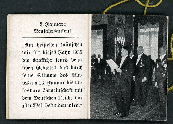 Z Adolf H!tler Mini Photo Booklet - Der Fuhrer Makes History 1935