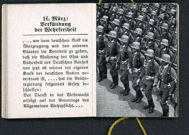 Z Adolf H!tler Mini Photo Booklet - Der Fuhrer Makes History 1935