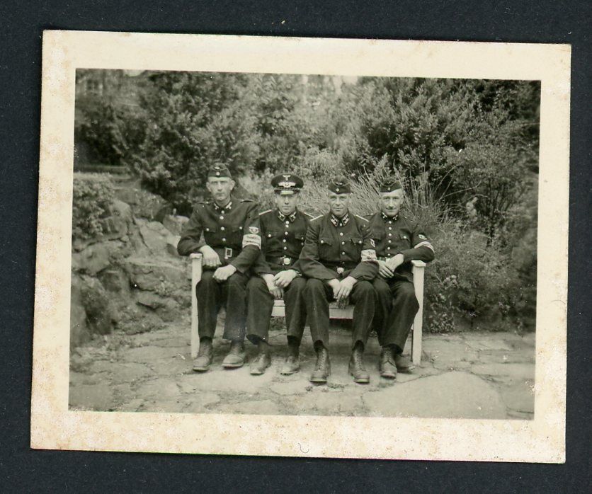 Lot of 3 German WW2 Photos Showing Deutsche Reichsbahn Railway Men