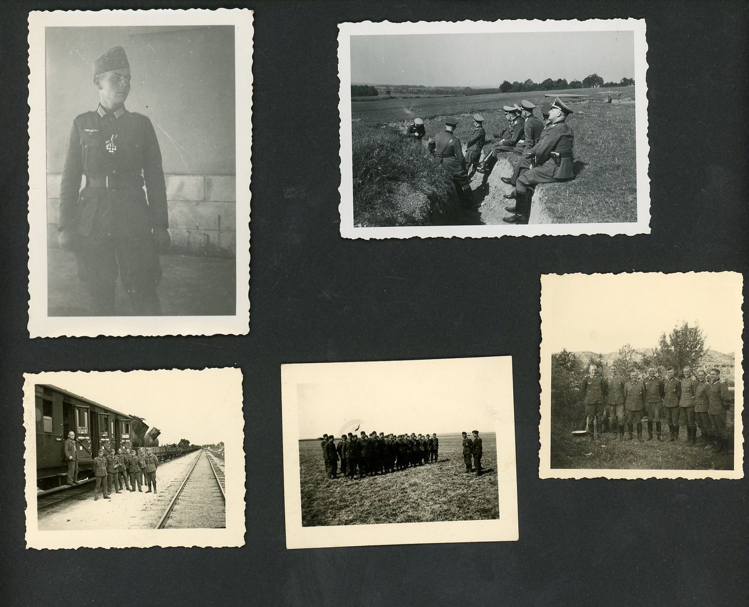 Lot of 25 German WW2 Photos - Tank, Flak, Artillery, Halftrack, Officers, Flags, POWs, Russian Front &amp; More!