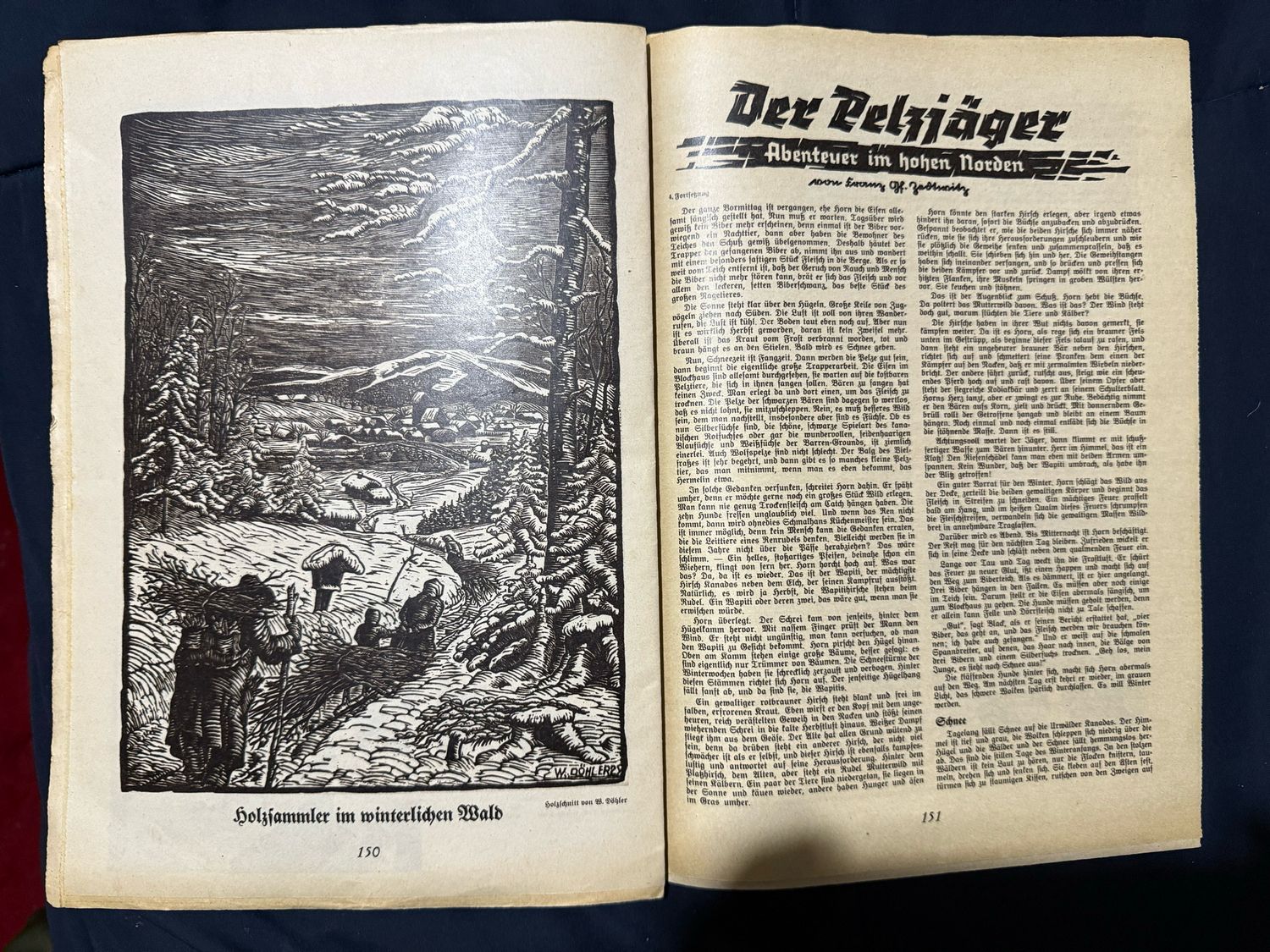 German Third Reich Magazine Hilf Mit! Illustrated German School Newspaper 1938 - Erich Ludendorff, How WHW Badges Are Made, Sudetenland, First Tannenberg, Adventure Story, Sheet Music &amp; MORE!