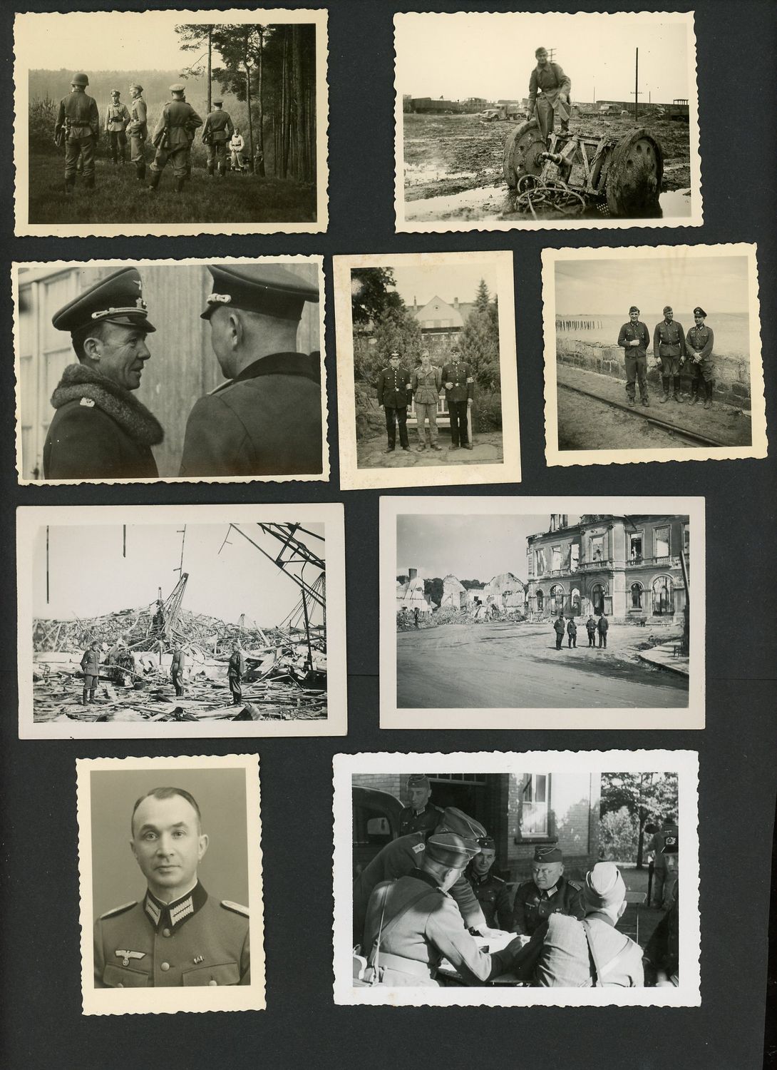 Lot of 25 German WW2 Photos - Tank, Artillery, Halftrack, Officers, EK1, Portraits &amp; More!