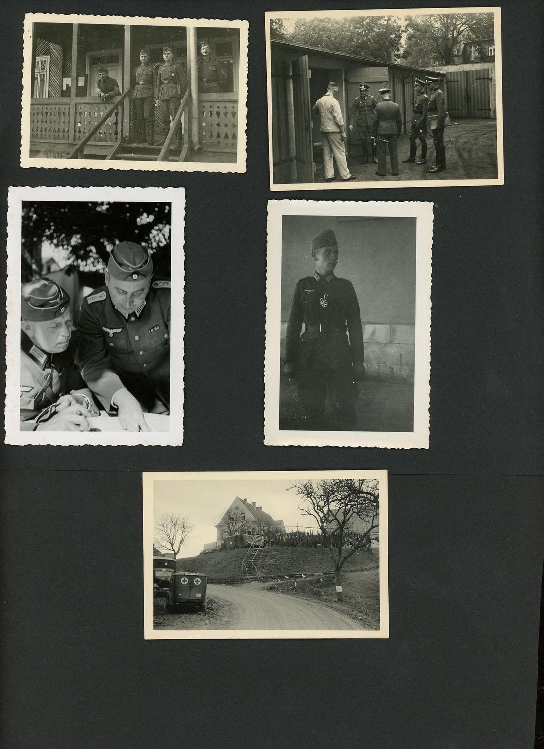 Lot of 25 German WW2 Photos - Tank, Artillery, Halftrack, Officers, EK1, Portraits &amp; More!