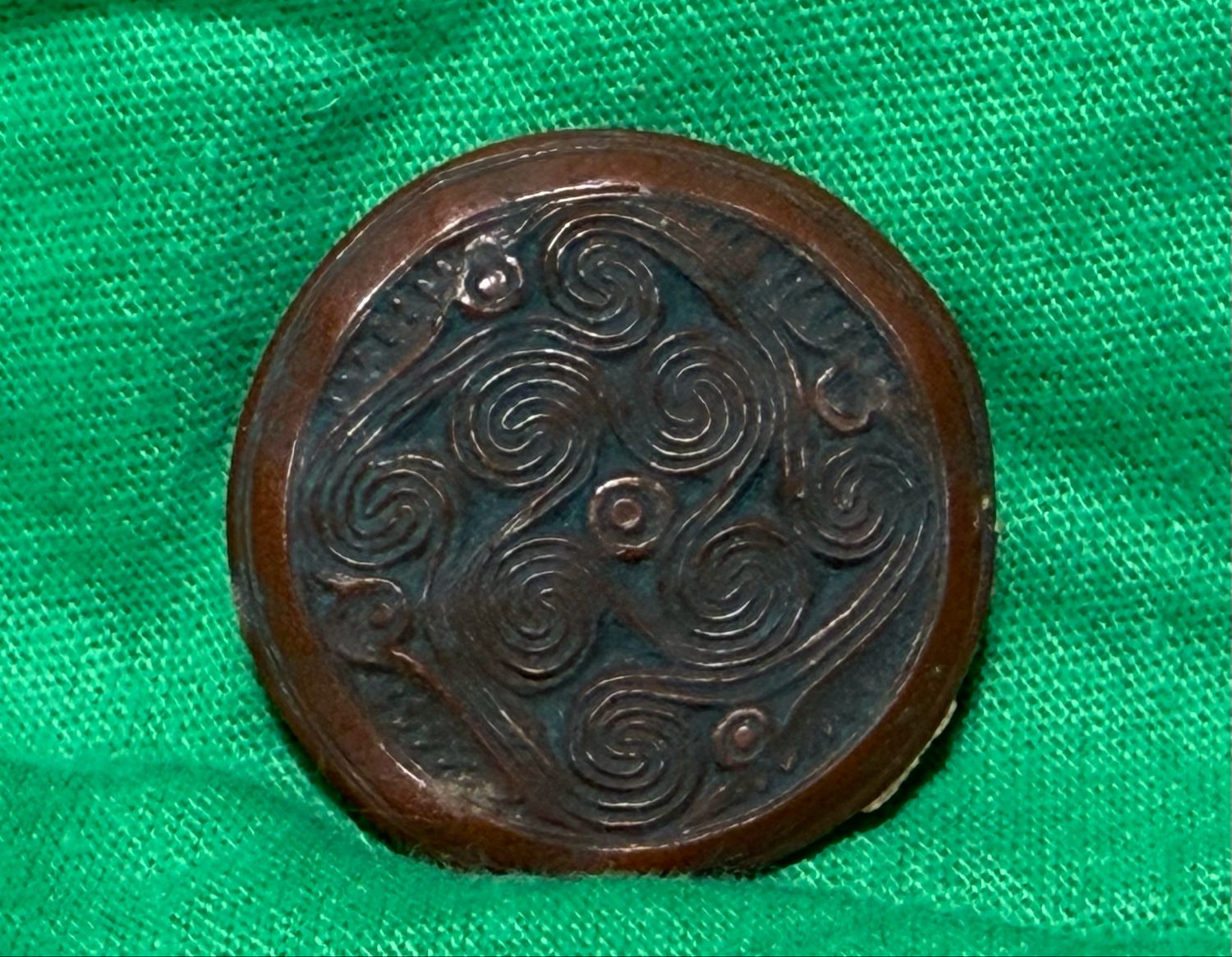 German WHW Celtic Style Swaz Pin Badge