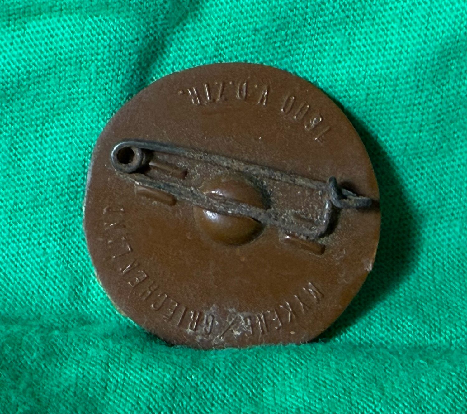 German WHW Celtic Style Swaz Pin Badge
