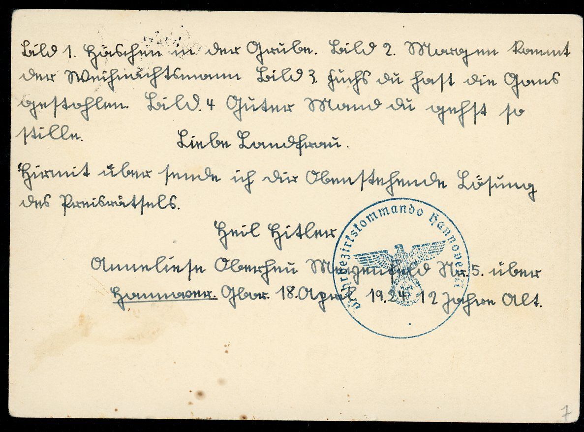 German 3rd Reich Postcard Der Fuhrer Groundbreaking Shovel of Dirt Building The Autobahn in 1933 To 1000 Kilometers Completed 3 Years Later in 1936