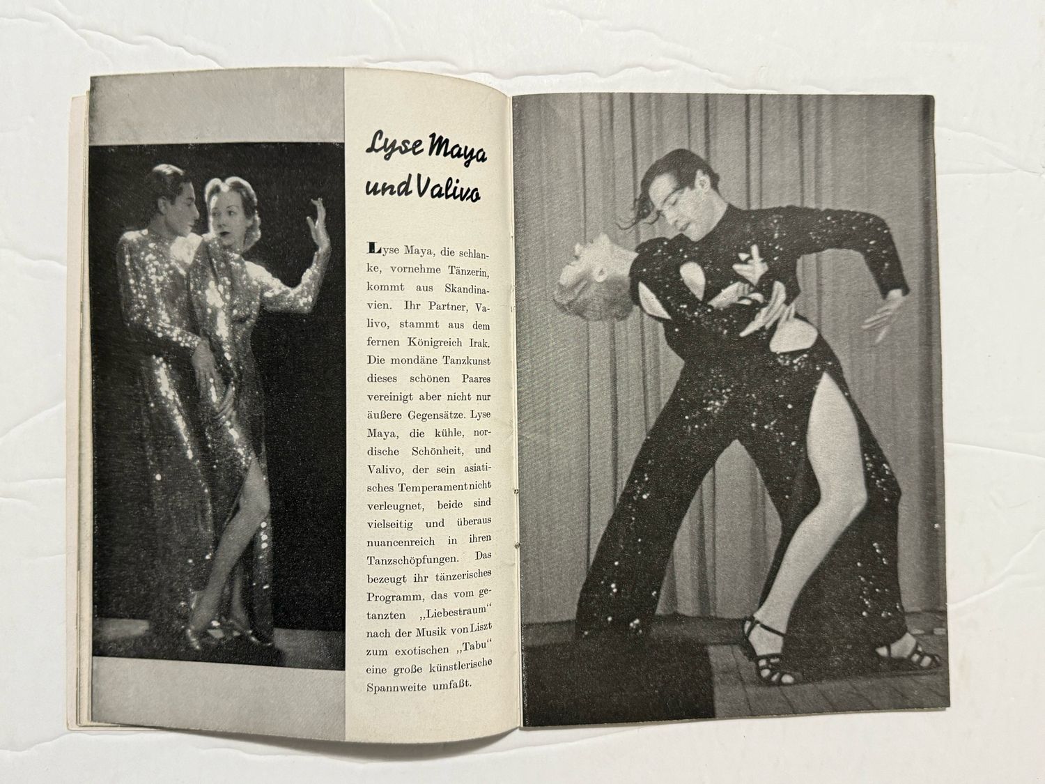 Berlin March 1940 Winter Garden Theater Program Booklet - Actors, Photos, Advertisements, Nudes, Etc.