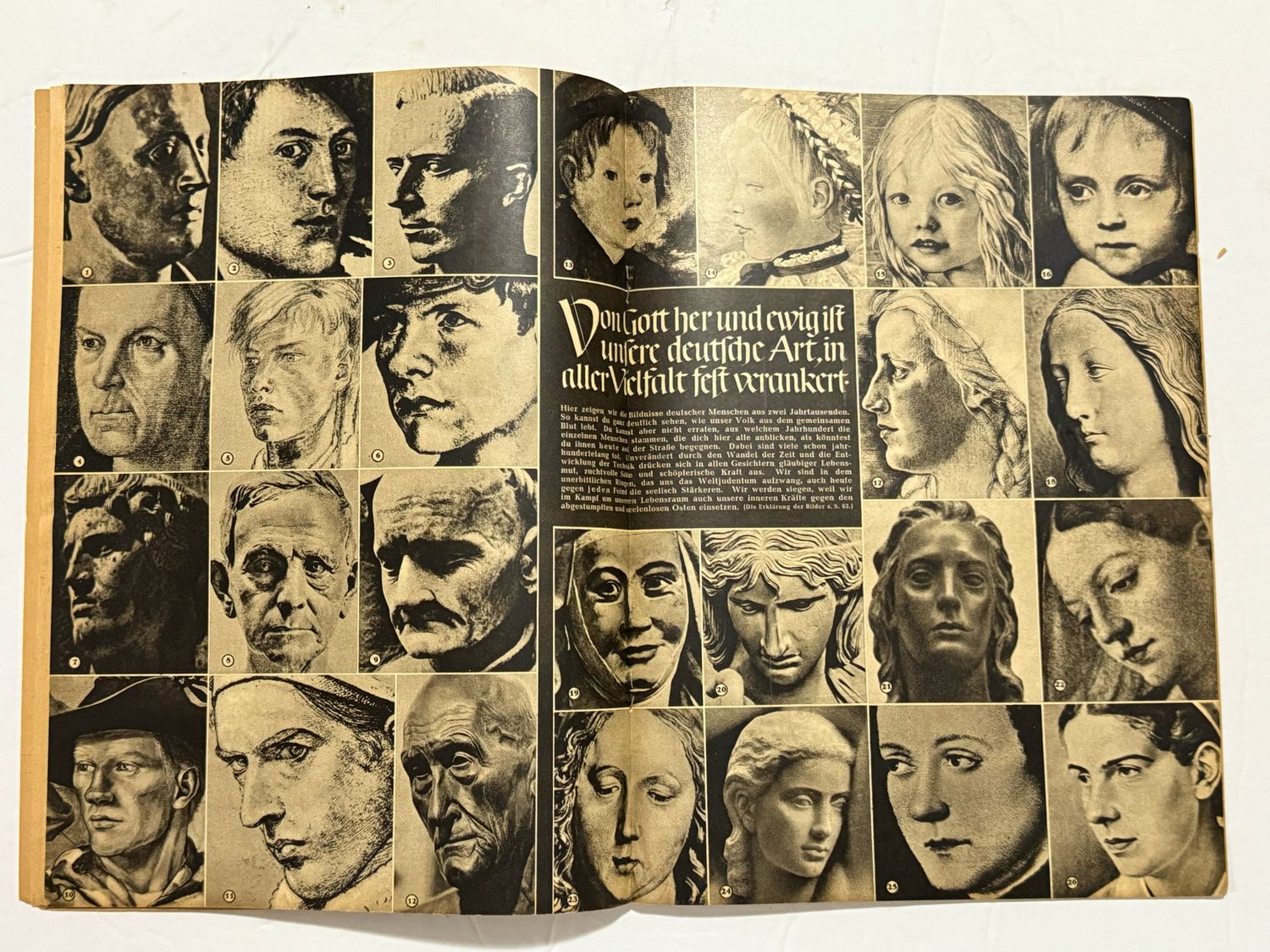 German Wartime Third Reich Magazine Der Schulungsbrief 1943 - Illustrations, Articles, Propaganda, Etc.