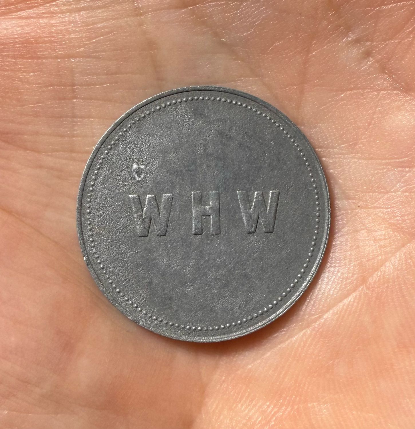 Z German WHW NSV Gau Vienna Token Coin Winterhilfswerk