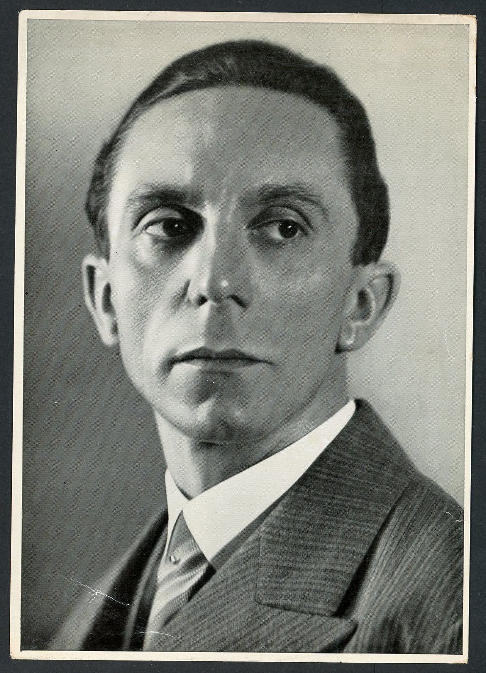 German Third Reich Photo - Portrait Of Propaganda Minister Josef Goebbels