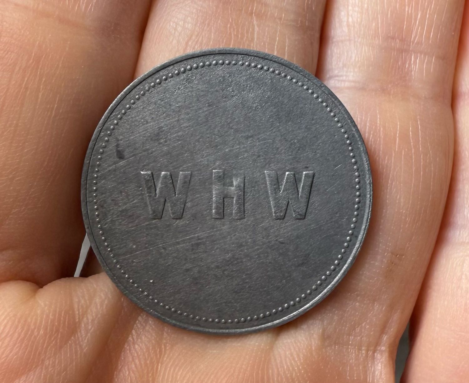 Z German WHW NSV Gau Vienna Token Coin Winterhilfswerk