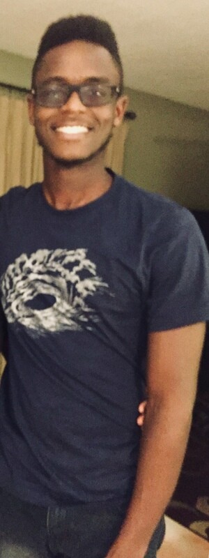 Men's softstyle tee in navy with silver wave art by Lisa Hornor