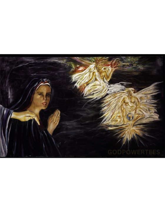 Mary Of Magdalene "I have seen The Lord" greeting card