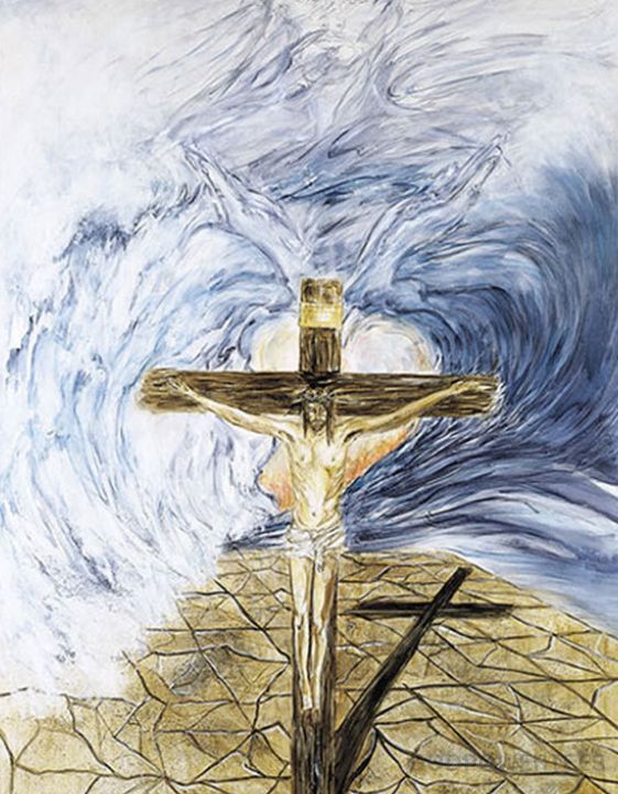 Jesus in Wave The Resurrection numbered print