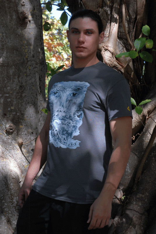 Men's Charcoal softstyle God Almighty tee