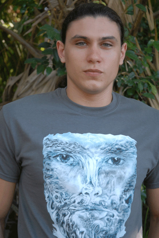 Men's Charcoal God Almighty t shirt