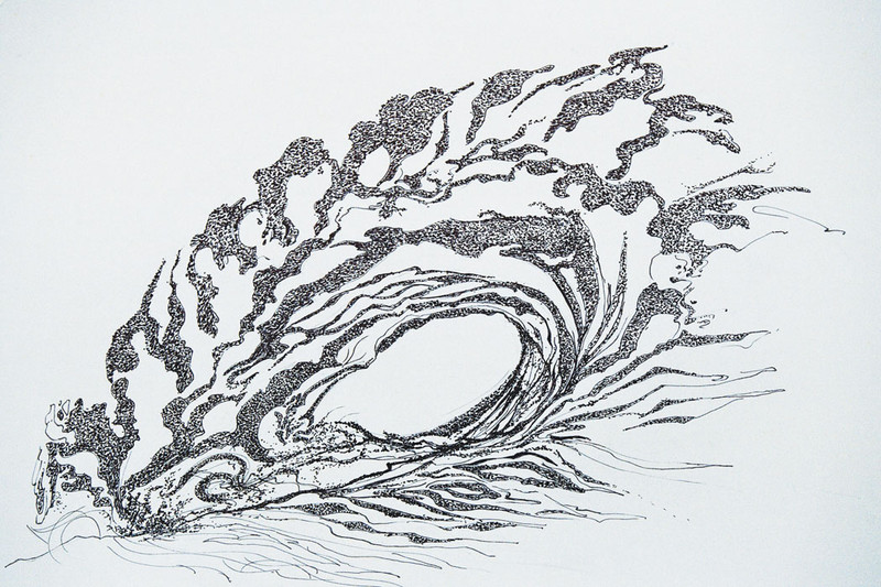 Wave Art print