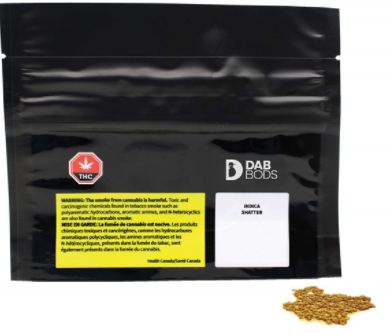 DAB BODS - Fuzzy Peach 2.0 Shatter [1g Hybrid]