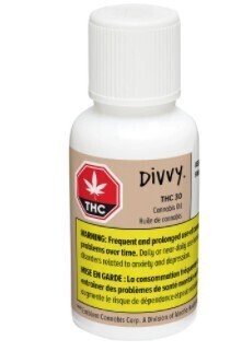 DIVVY - THC 30 OIL [30ml]