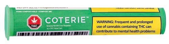 COTERIE - Granny Smith Live Resin [1g Hybrid]