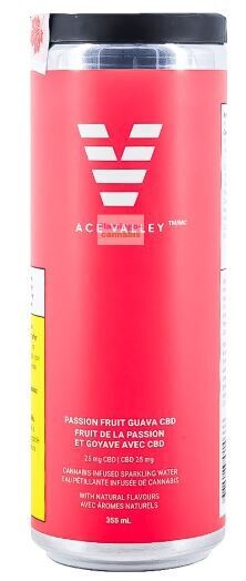 ACE VALLEY - Sugar Free Aranciata Rossa 1:2 (THC:CBD)  [355mL Hybrid]