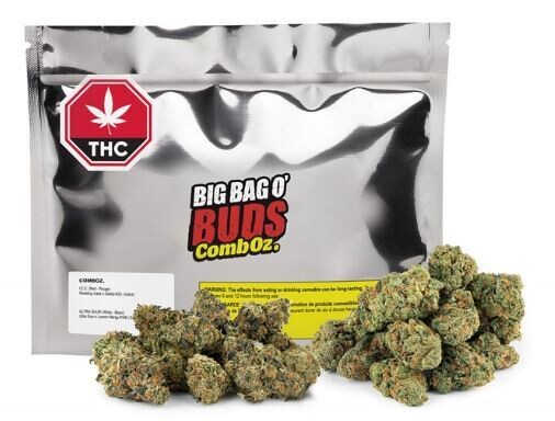 BIG BAG O&#39; BUDS COMBOZ - Ultra Sour + Tropical Cookies [2 X 14g Sativa]