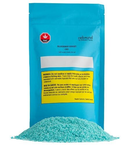 REBOUND by STEWART FARMS -  Blueberry Sunset CBD Salt Soak [500g Indica]