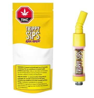 TRIPPY SIPS - Kool Grape Vape [0.95g Sativa]