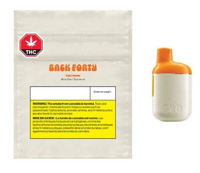 BACK FORTY - Tiki Tang Disposable Pen [0.95g Hybrid]